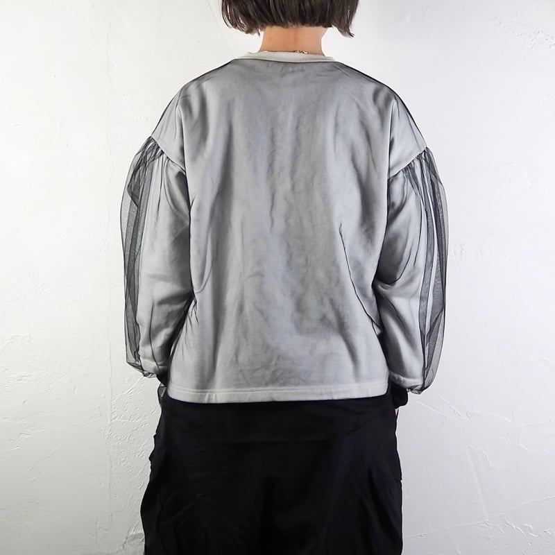 【完売品】レイヤードプルオーバー シアーカットレイヤードプルオーバー A/C DESIGN BY ALPHA CUBIC