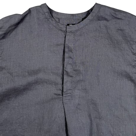 TISSU / フレンチリネン比翼プルオーバー / TS250SH076   007チャコール size1