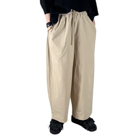 (g) グラム / RELAX COTTON WIDE PANTS / g_619 BEIGE