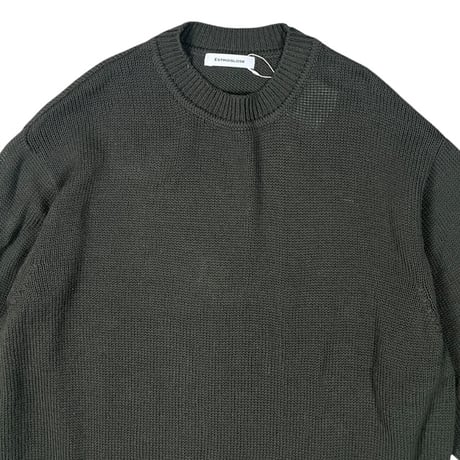 ESTROISLOSE / コットンニットプルオーバー / EK25406 32オリーブ
