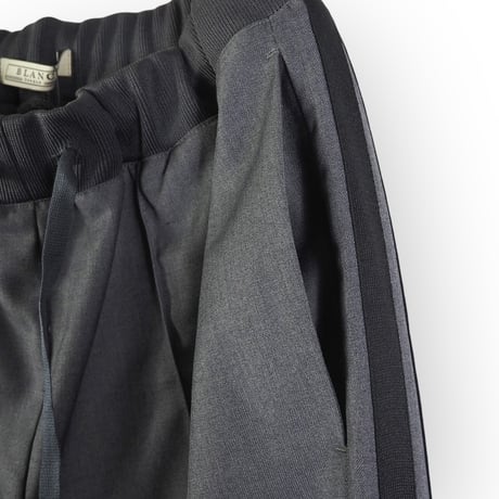 BLANC basque / サイドラインイージーパンツ / BB50-302 M.GRAY
