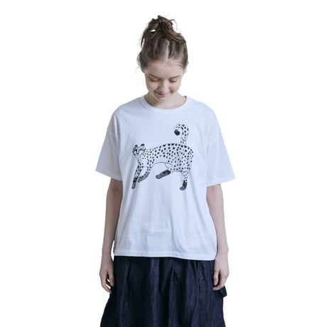 (g) / TENJIKU PRINT Tee CHEETAH / g_317CH