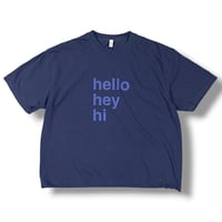 FILUM /  USコットンピグメントドローコードTプリントT  / 2603306 NAVY