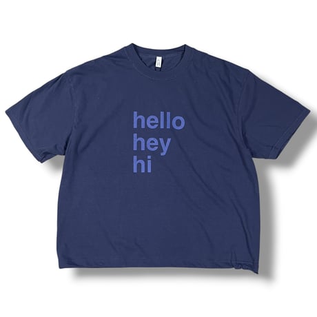 FILUM /  USコットンピグメントドローコードTプリントT  / 2603306 NAVY