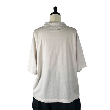 ESTROISLOSE / Organicフルタンブラー天竺5分袖Tシャツ / EC25103 04IVORY