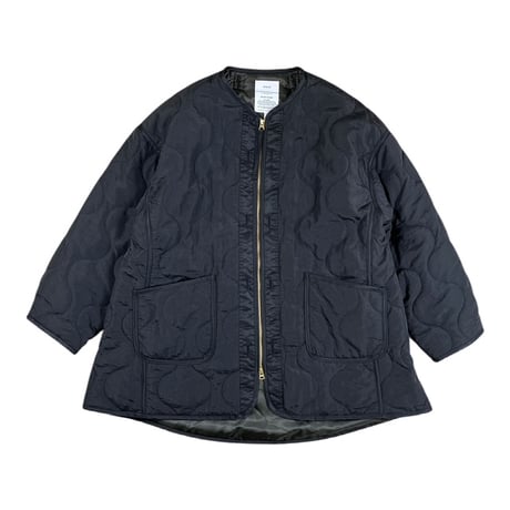 KHA:KI  / MIL QUILT ZIP UP JACKET/ MIL25FJK3229 ブラック
