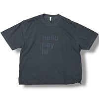 FILUM /  USコットンピグメントドローコードTプリントT  / 2603306 PEPPER