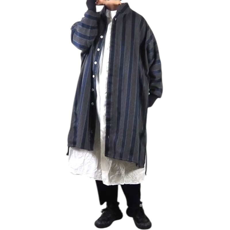 SLOW HANDS / オールドスクールモモンガコート / グレー