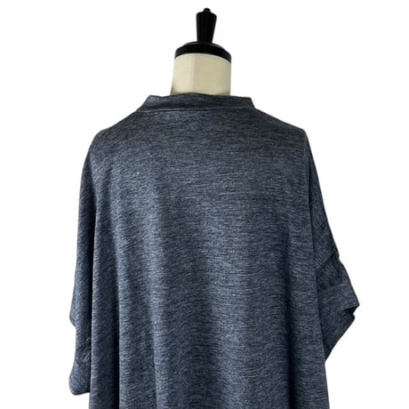 TISSU /リバイバルリネン モックネックドルマンT / TS262CT038　045TOPデニム size3