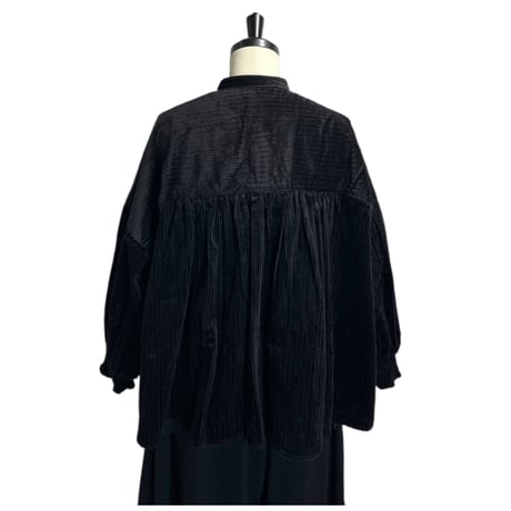 UNIVERSAL TISSU / 親子コーデュロイシャーリングブラウス / UT250BL026 001クロ