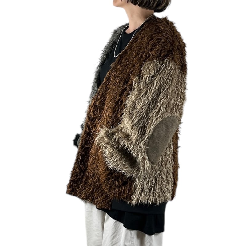 my beautiful landlet / SHAGGY BIG CARDIGAN /