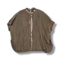 WHYTO.  / WIDE SQUARE BLOUSE / WHT26HBL4096 BEIGE size38