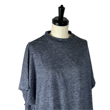 TISSU / リバイバルリネン モックネックドルマンT / TS262CT038　045TOPデニム size1