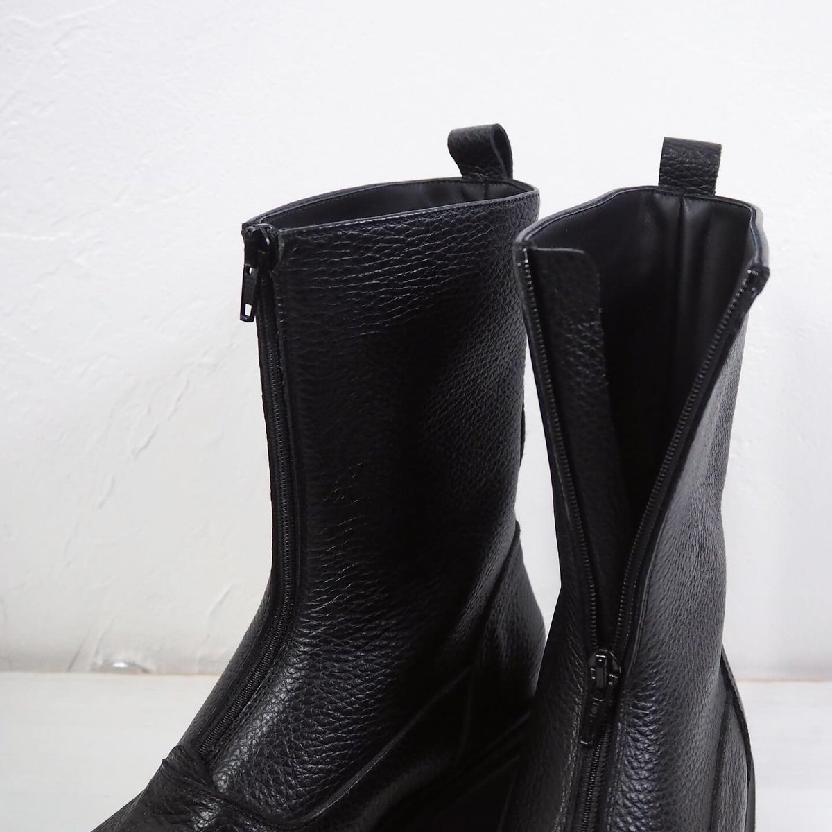 Fabiani ファビアニ　フロントジップアップ　ブーツ Fabiani ファビアニ フロントジップアップ ブーツ