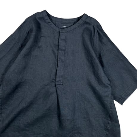 TISSU / フレンチリネン比翼プルオーバー / TS250SH076   001クロ size1
