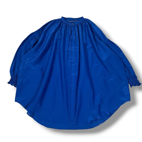 UNIVERSAL TISSU / コットンシルクトリプルシャーリングシャツ / UT261BL002 042ブルー