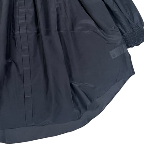 UNIVERSAL TISSU / コットンシルクトリプルシャーリングシャツ / UT261BL002 001クロ