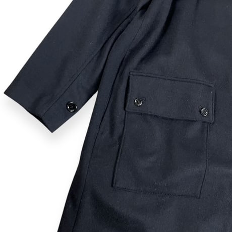 TISSU / カシミヤビーバースタンドカラーコート / TS243CO080  クロsize3