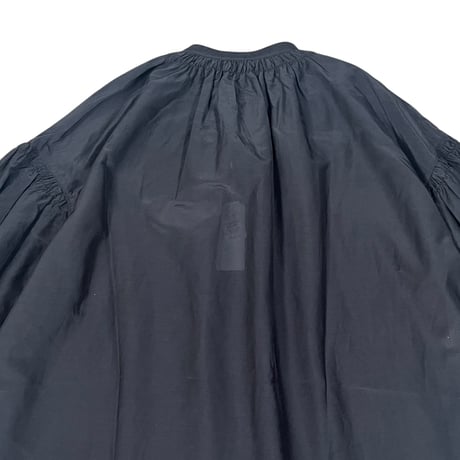 UNIVERSAL TISSU / コットンシルクトリプルシャーリングシャツ / UT261BL002 001クロ