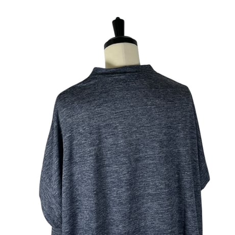 TISSU / リバイバルリネン モックネックドルマンT / TS262CT038　045TOPデニム size1