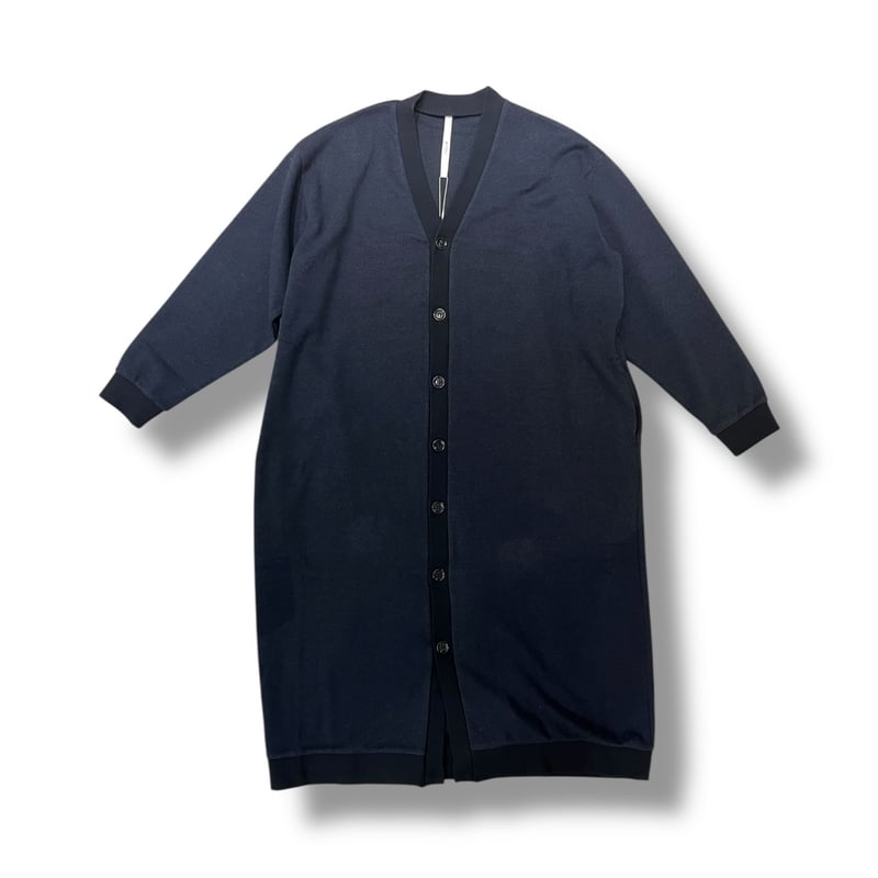 LEONARD ブラック ロングカーディガン 裏地付き 薄手コート 9号 楽天