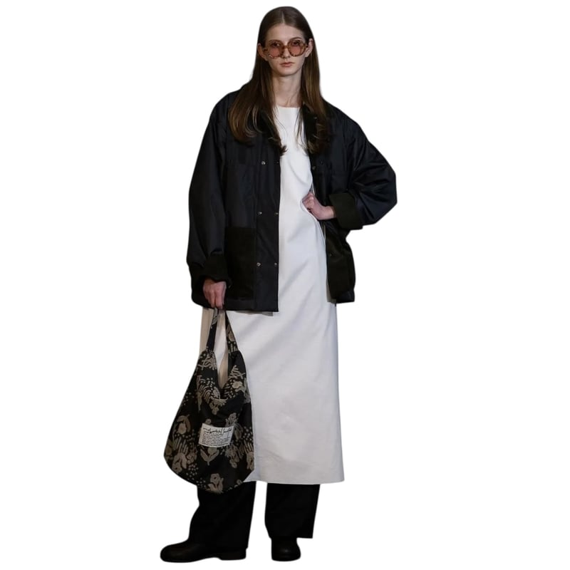 バッグ my beautiful landlet WOOL TOTE BAG my beautiful landlet / ORIGINAL FLOWER JACQUA