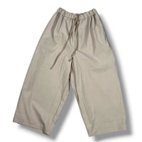 (g) グラム / RELAX COTTON WIDE PANTS / g_619 BEIGE