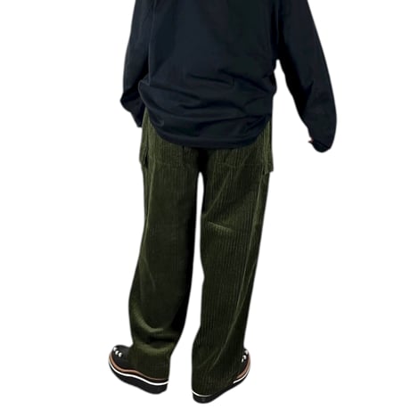 UNIVERSAL SEVEN / 親子コーデュロイイージーカーゴPT / US244PT017 025カーキ