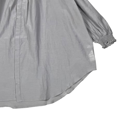 UNIVERSAL TISSU / コットンシルクトリプルシャーリングシャツ / UT261BL002 019グレージュ