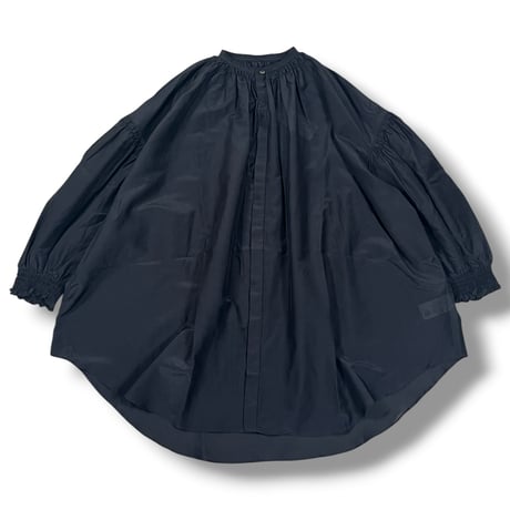 UNIVERSAL TISSU / コットンシルクトリプルシャーリングシャツ / UT261BL002 001クロ