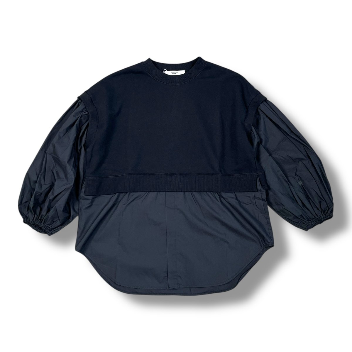 UNIVERSAL SEVEN / セントラル裏毛タイプライターコンボプル