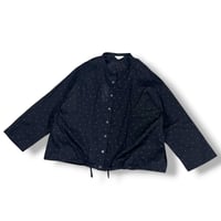 FILUM / ドットはおりシャツ / 2511 107 DOT BLK