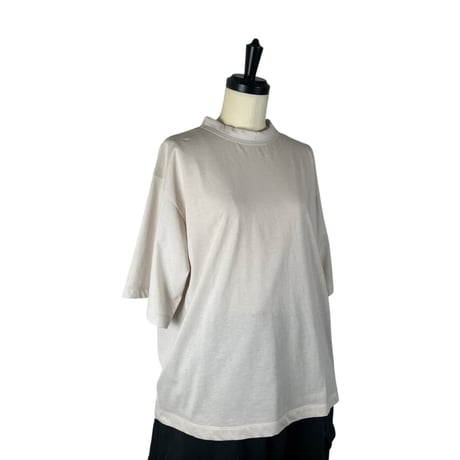ESTROISLOSE / Organicフルタンブラー天竺5分袖Tシャツ / EC25103 04IVORY