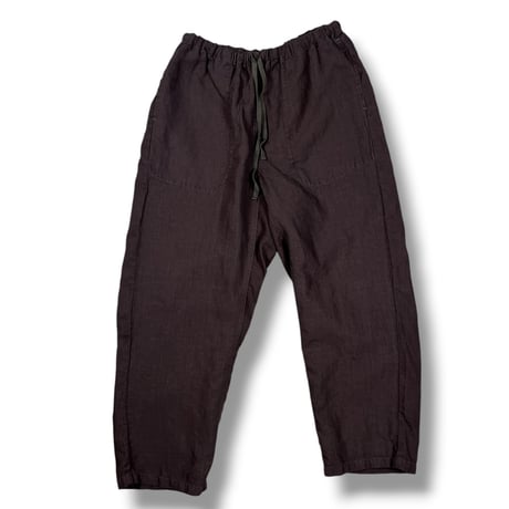 TIGRE BROCANTE / 40リネンタゴサクパンツ / PT-31-F143 ダークブラウン