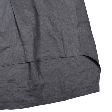 TISSU / フレンチリネン比翼プルオーバー / TS250SH076   007チャコール size1
