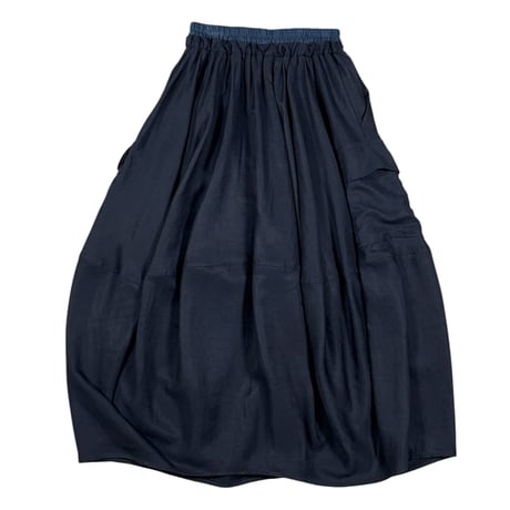 Pearl Button - BLANCbasque / ギャザーバルーンスカート / PB62608 19Black