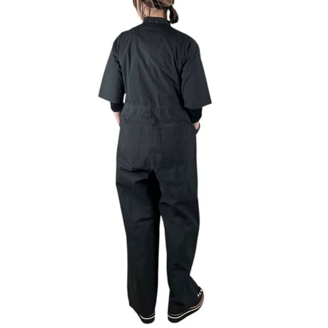 KHA:KI / ハーフスリーブジャンプスーツ / MIL26HPT3247 BLACK size2