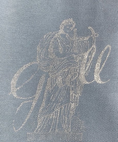 PULLOVER HOODIE / DUSTY BLUE