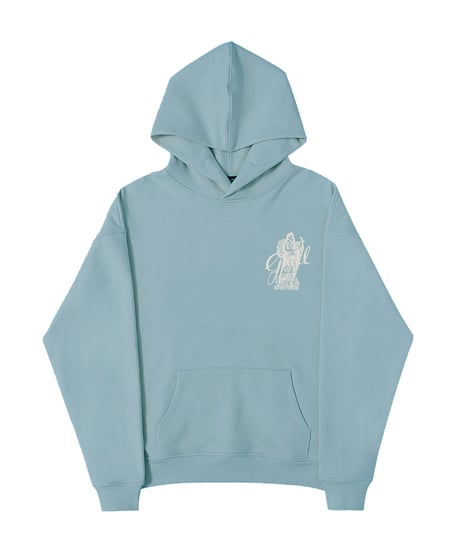 PULLOVER HOODIE / DUSTY BLUE
