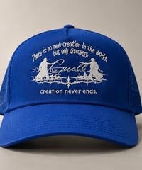 MESH CAP BLUE