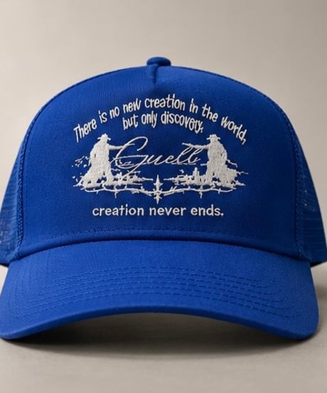 MESH CAP BLUE