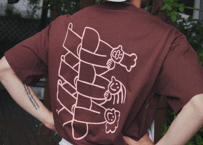 オリジナルTシャツ(ブラウン)