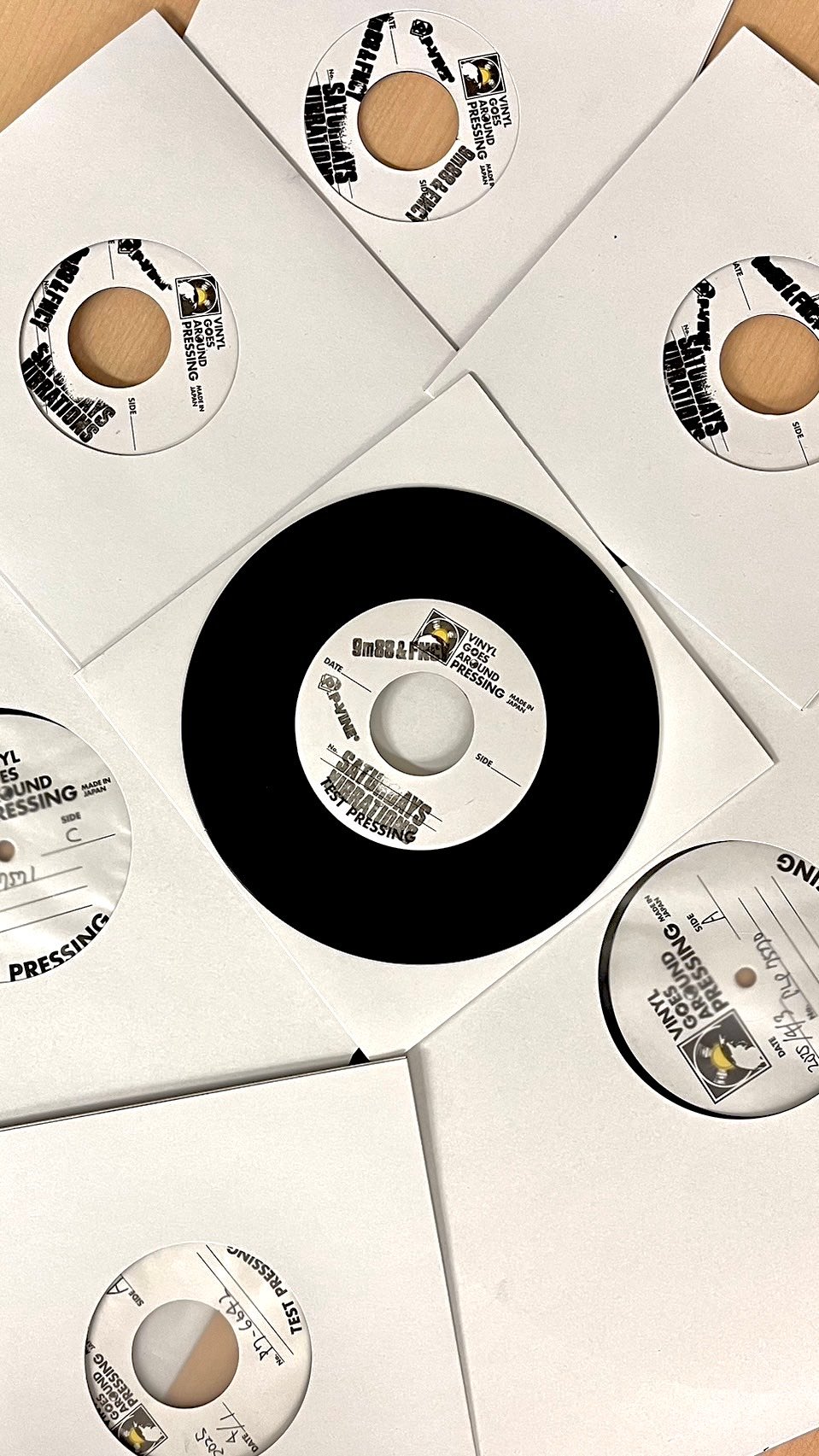 FNCY × 9m88 『Saturdays Vibrations』7inch promo v