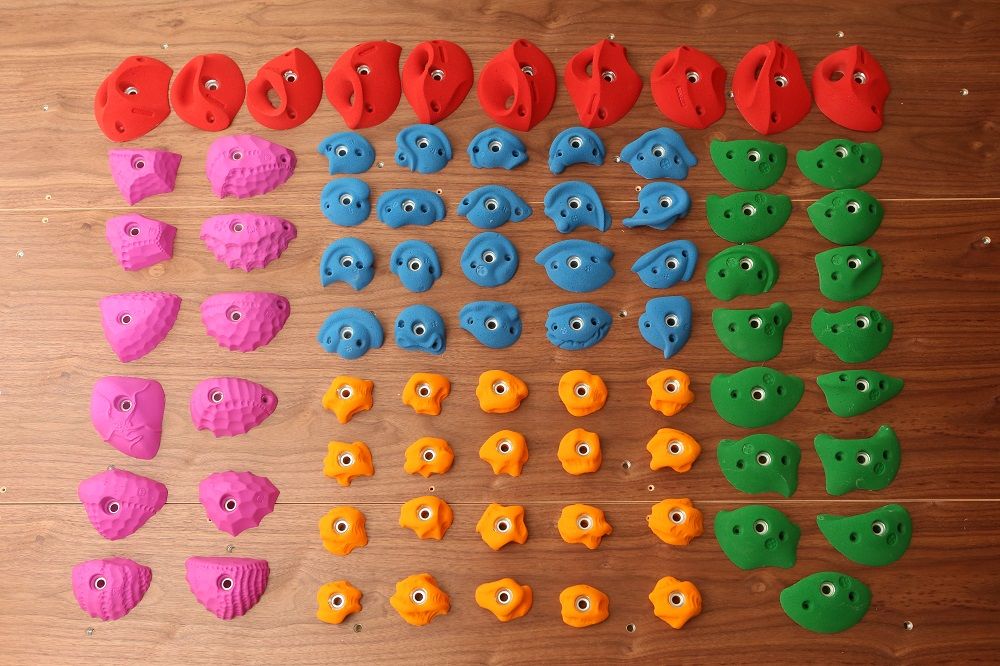 宅ボル用ホールド［松セット］77個(ボルト込み) | D.Bouldering Online