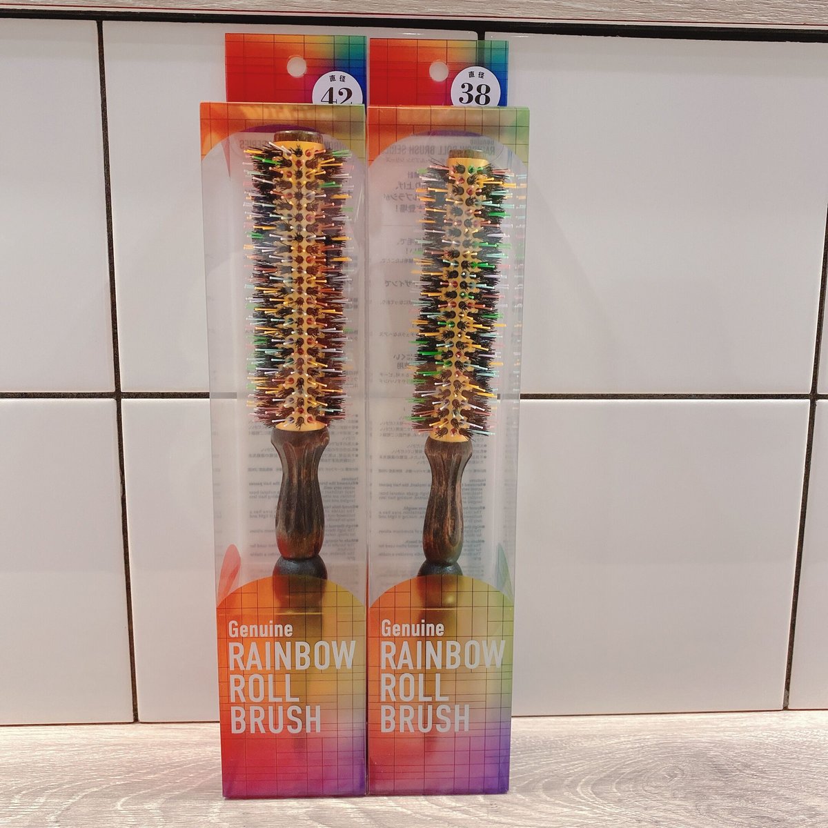 RAINBOW ROLL BRUSH レインボーロールブラシ 38/42 | RUALA's