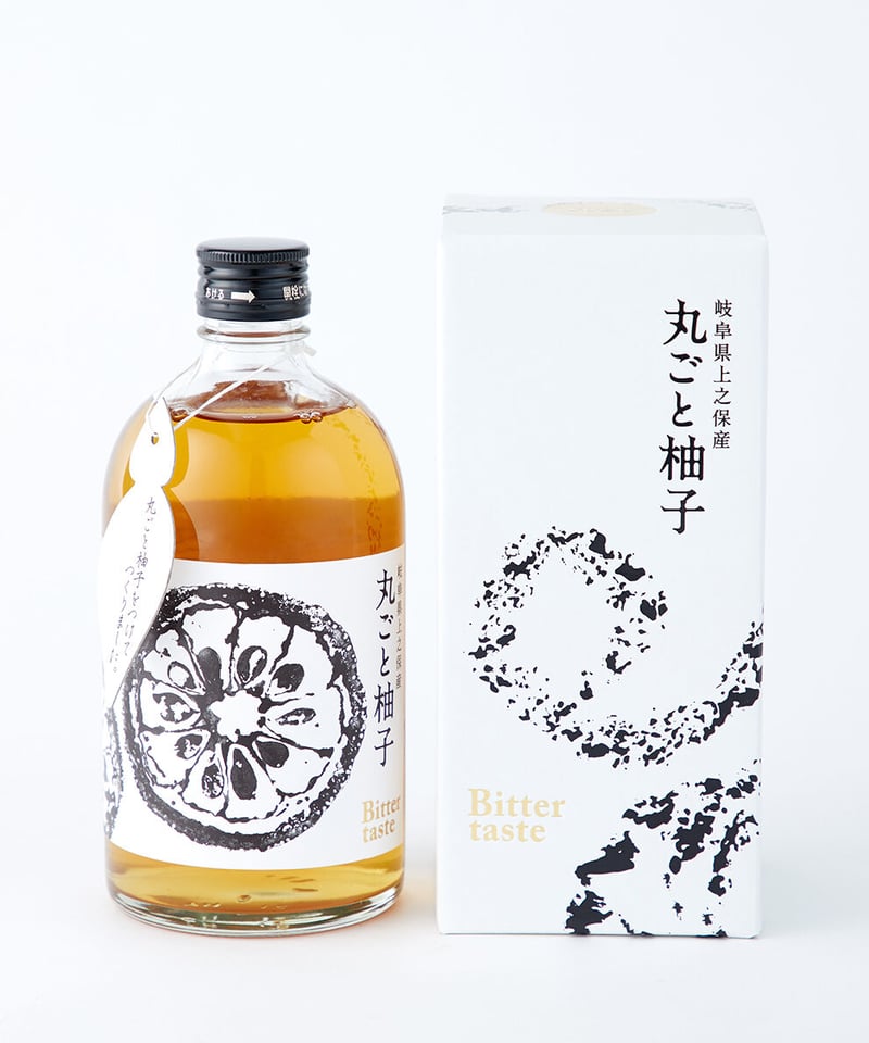 柚子 丸ごと柚子酒 500ml | nagaragawa-kuramoto-sake STORE