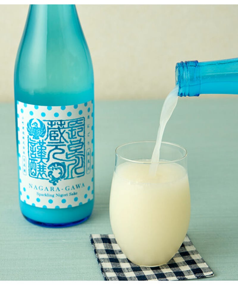 長良川 スパークリング泡にごり生 720ml-1本 | nagaragawa-kuramoto