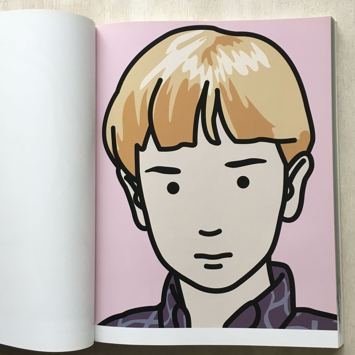 Julian Opie Beach head 8・9 ジュリアンオピー ジュリアン・オピー（Julian Opie）いろいろ ・GINZA SIX