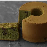 米粉抹茶かの子シフォン　動画レッスン
