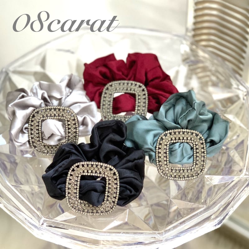 ★⭐︎ヘアゴム506キラキラストーン付大きめ蝶とお花ビジューシュシュヘアゴム高級感 ヘアゴム506キラキラストーン付大きめ蝶とお花ビジューシュシュ